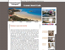 Tablet Screenshot of apartmani-lopar.net